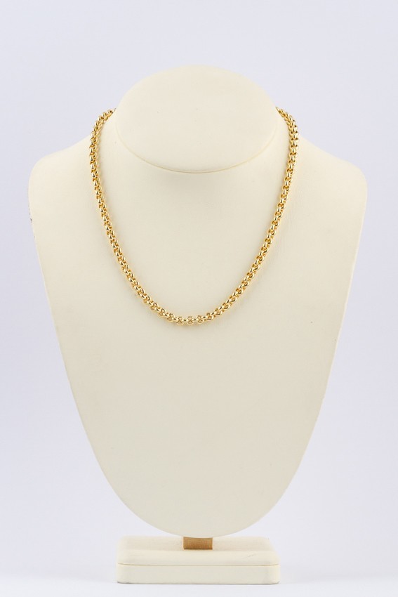 Gouden jasseron collier