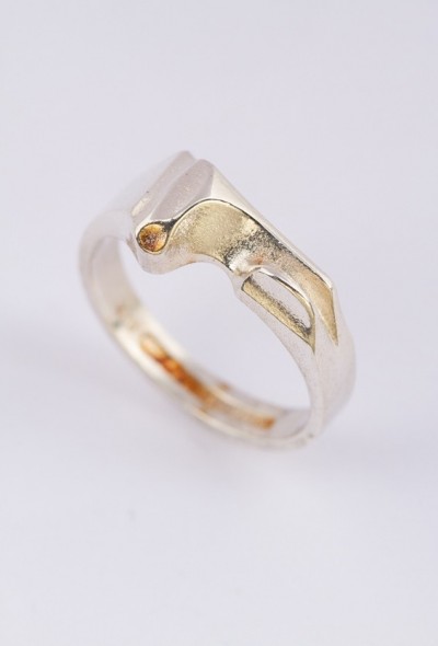Zilveren ring van het merk Lapponia