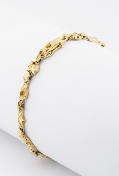 Gouden Lapponia schakel armband
