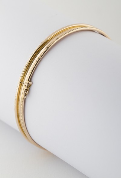 Antieke gouden slaven armband