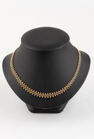 Massief gouden choker