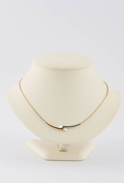 Wit/geel gouden Le Chic collier