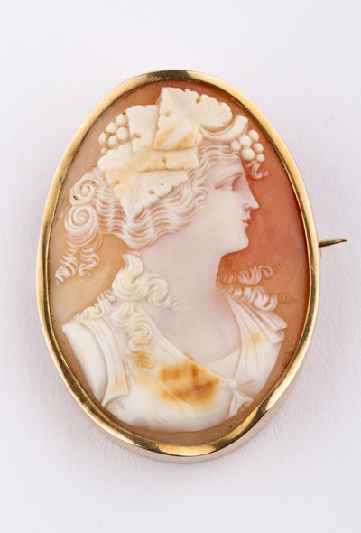 Antieke camée broche