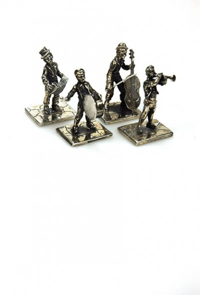 Zilveren orkest miniaturen