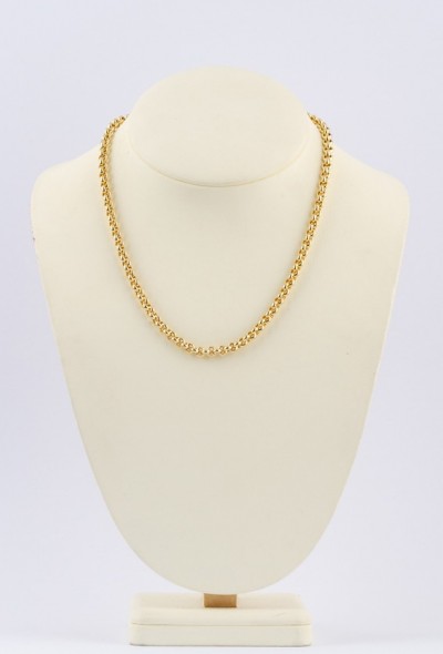 Gouden jasseron collier