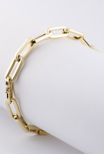 Gouden close-4-ever schakel armband