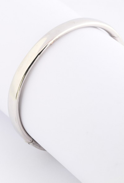 Wit gouden bangle armband