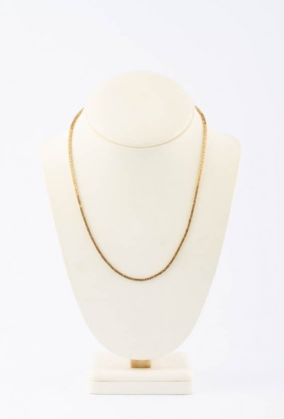 14 krt. gouden koningsschakel collier