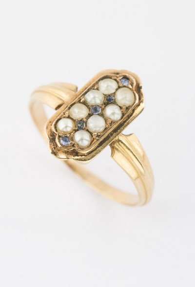 Antieke gouden ring