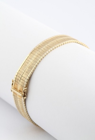 Gouden dubbele armband